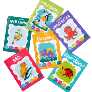 Mini Wildlife Colouring Activity Books