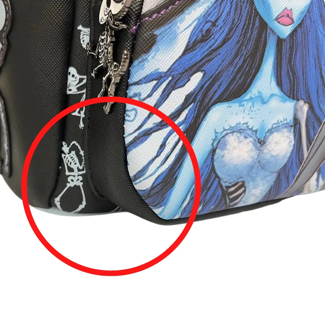 Modern Pinup Loungefly Exclusive Corpse Bride Mini Backpack DEFECTIVES