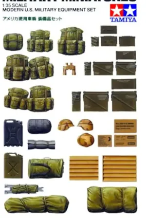 Modern U.S. Military Equipment Set Tamiya | No. 35266 | 1:35