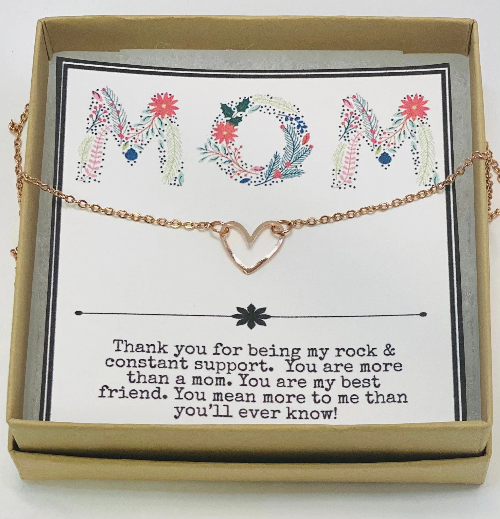 Mother&#39;s Day SALE, Mother&#39;s Day special gift, Mother&#39;s Day gift from daughter or son, Gifts for mom, Mom necklace, Mother&#39;s Day card