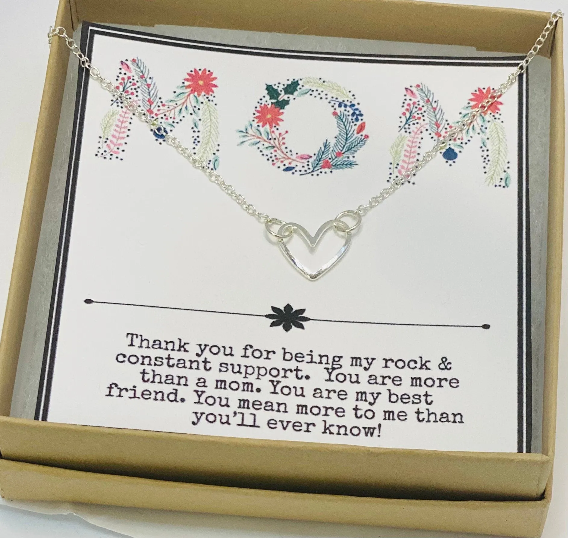 Mother&#39;s Day SALE, Mother&#39;s Day special gift, Mother&#39;s Day gift from daughter or son, Gifts for mom, Mom necklace, Mother&#39;s Day card