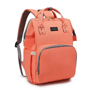 Motherly Crown Solid Color Diaper Backpack for Mothers, Maternity Bag for Newborn Baby, Mother Travelling Bag, Multiple Pocket Water Resistant Hospital Bag for moms with Warranty