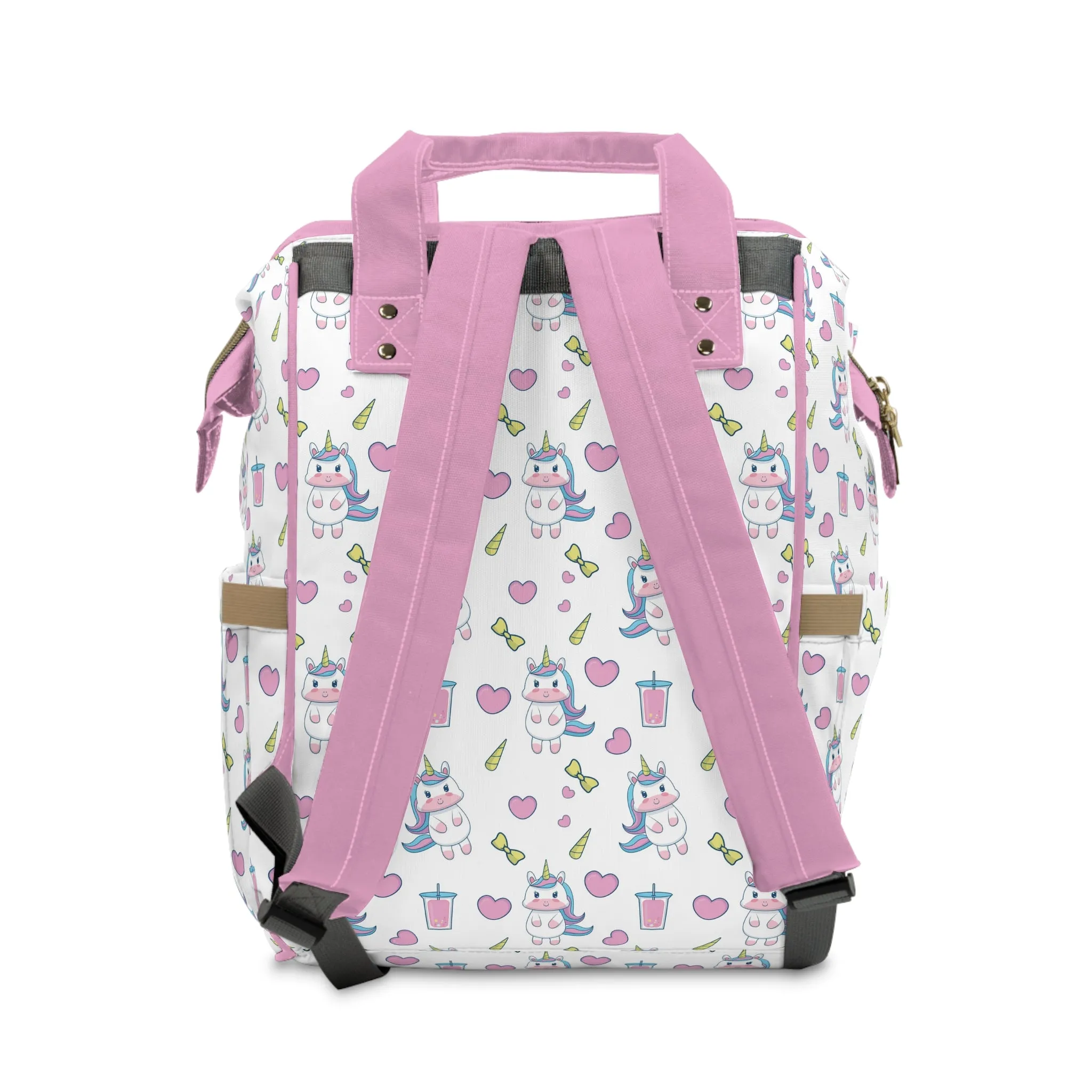 Multifunctional Unicorn Diaper Backpack - Magical Storage Solution for Busy Parents