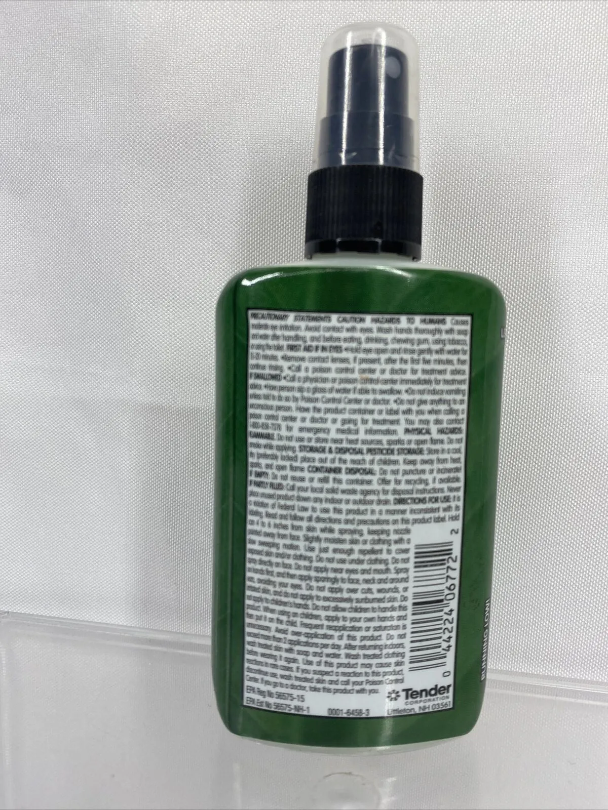 Natrapel 12-Hr Mosquito Tick Insect Repellent Gnat Tender Picardin Travel 3.4oz