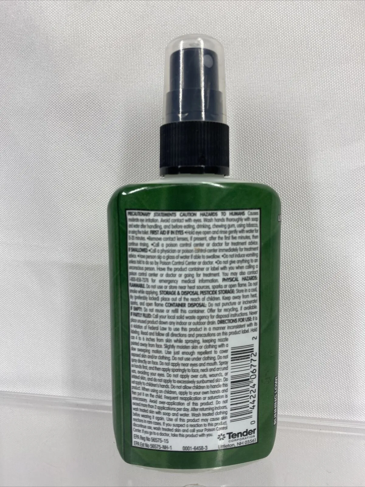 Natrapel 12-Hr Mosquito Tick Insect Repellent Gnat Tender Picardin Travel 3.4oz