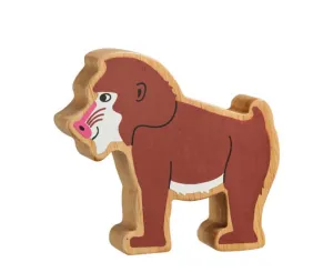 Natural brown baboon