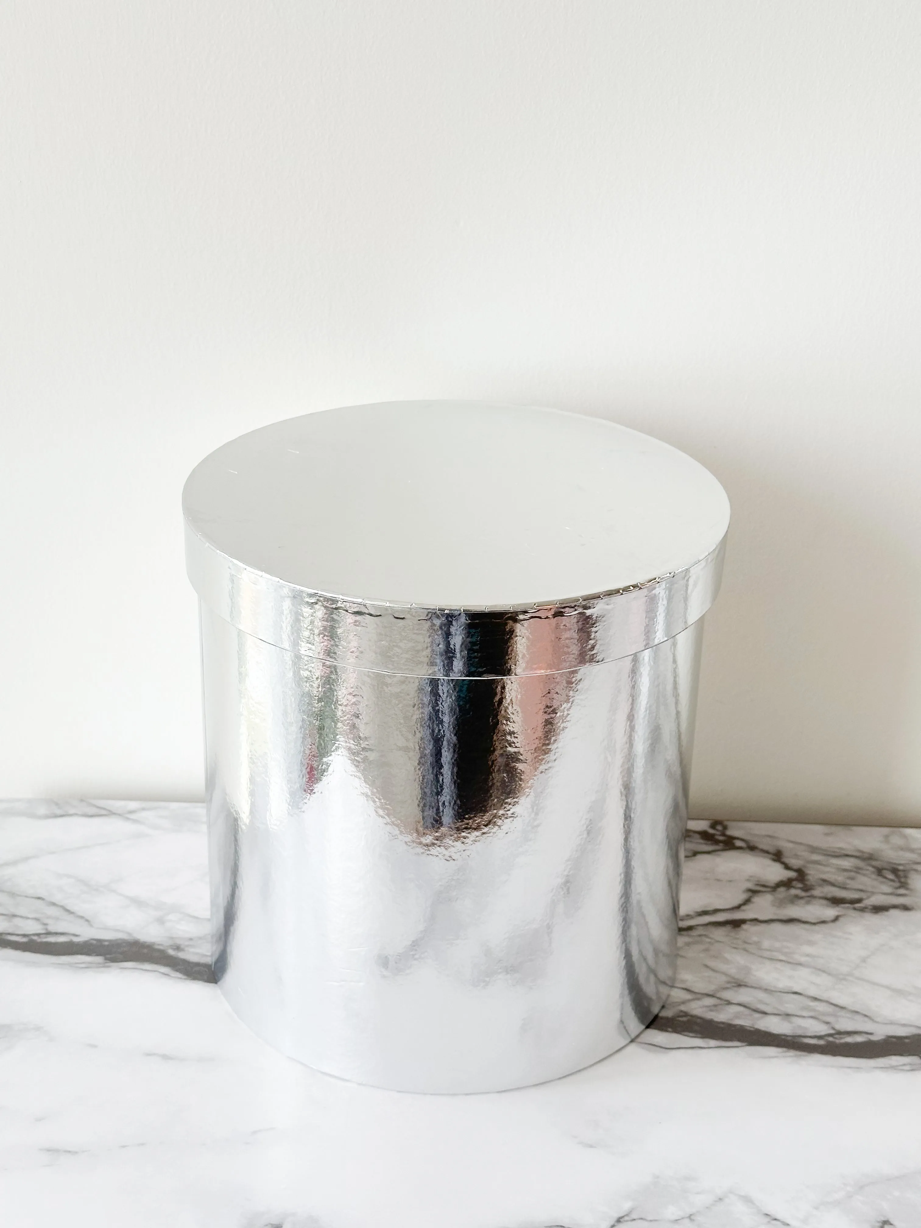 Neon Silver Flower Box
