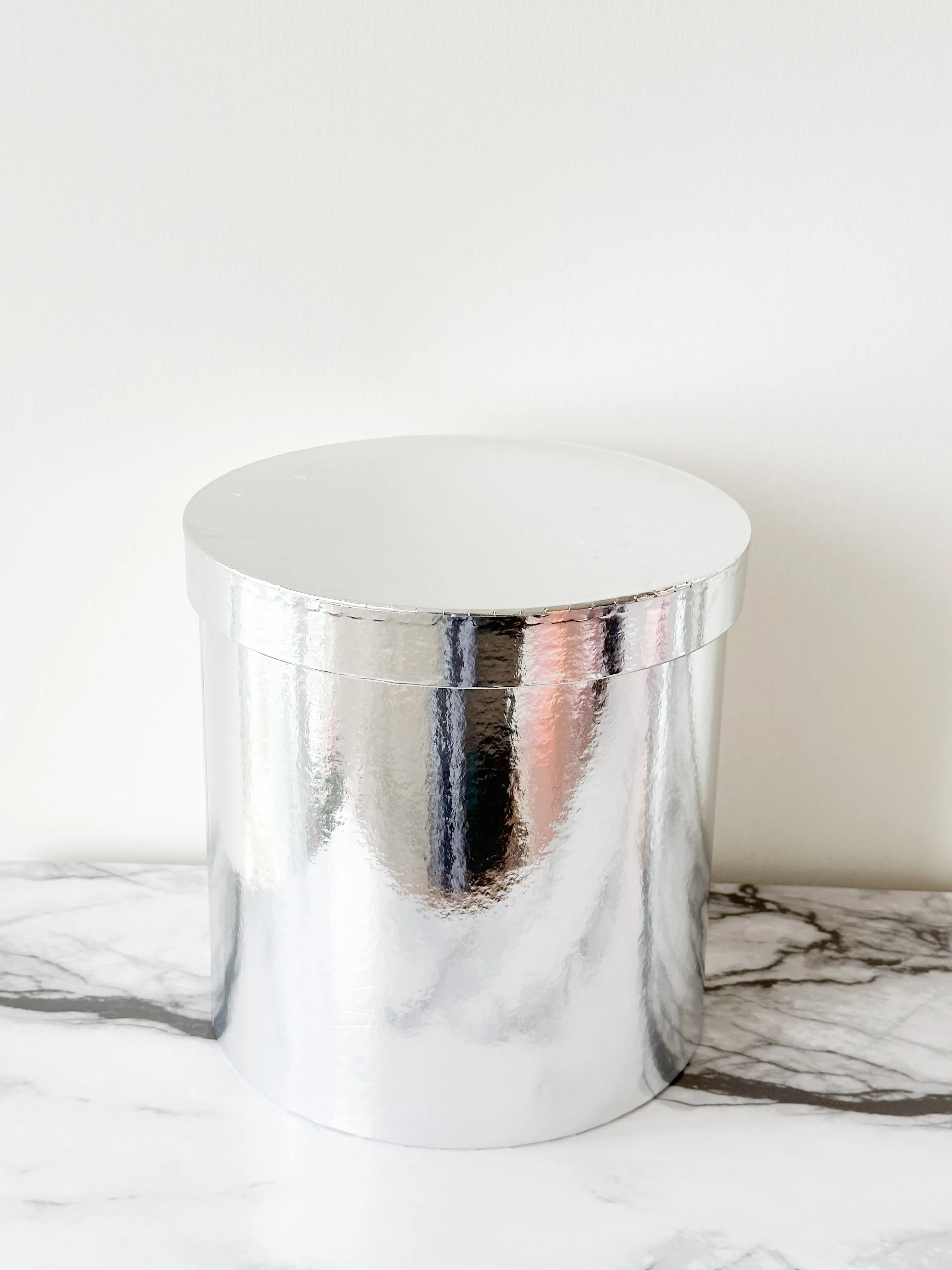 Neon Silver Flower Box