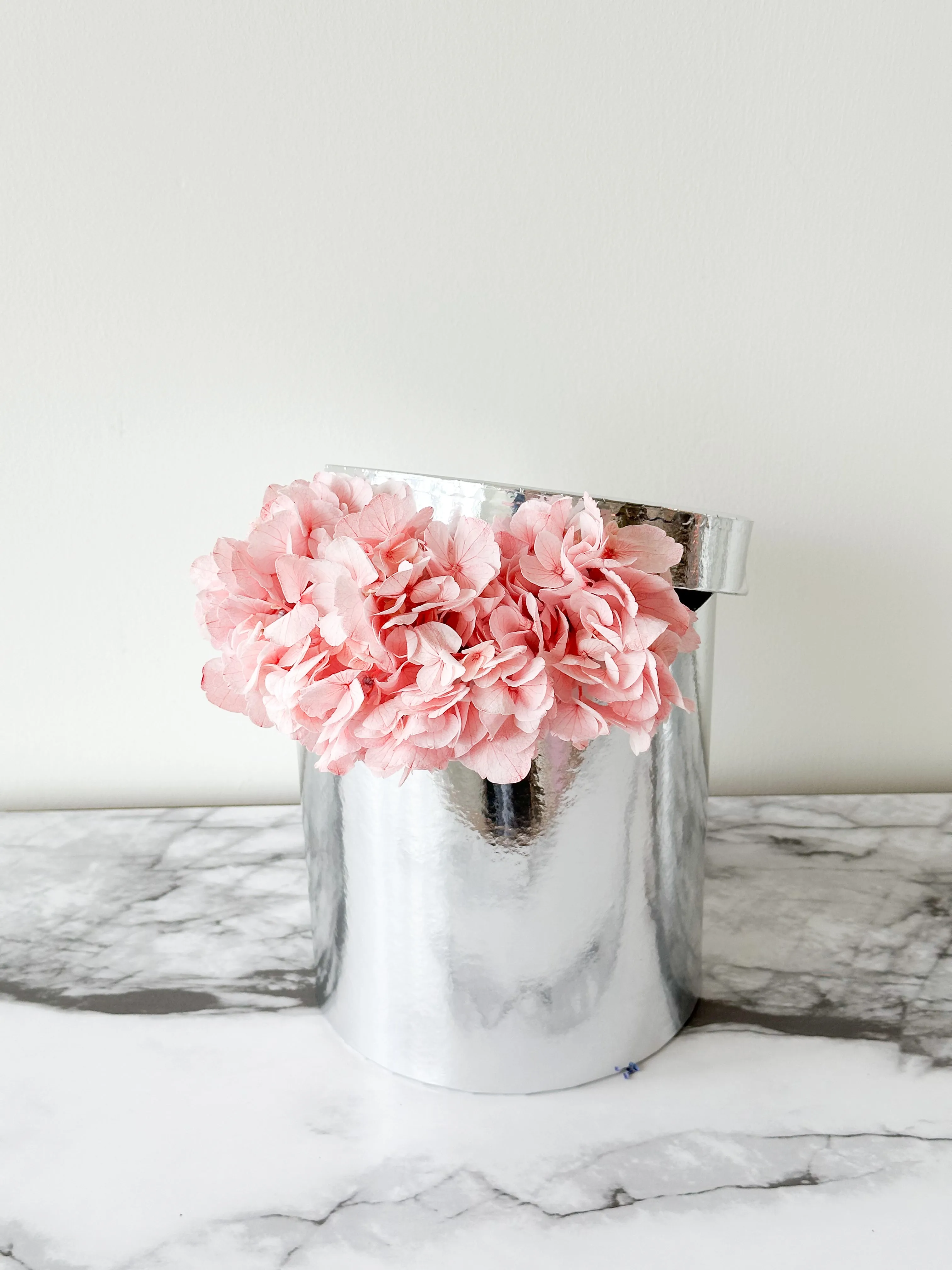 Neon Silver Flower Box