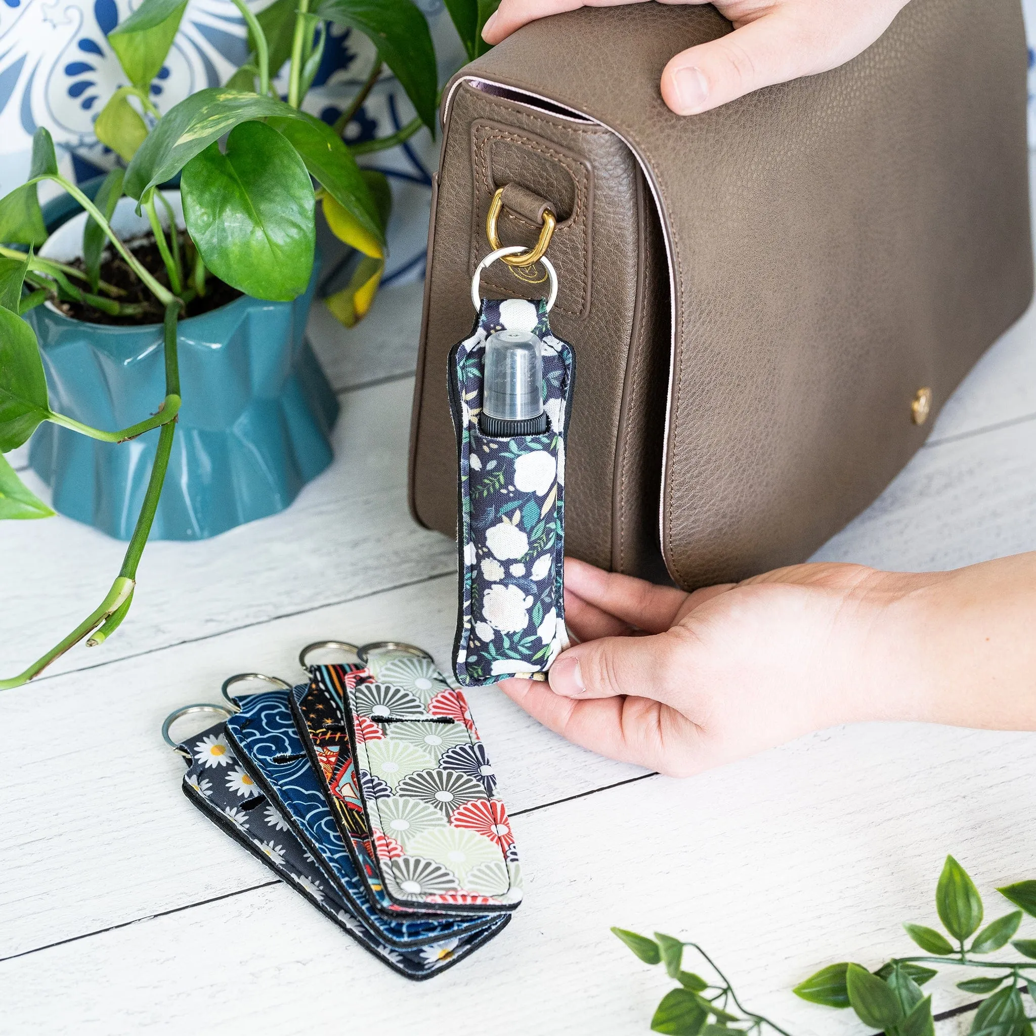 Neoprene Keychain for On Guard Sanitizing Mist