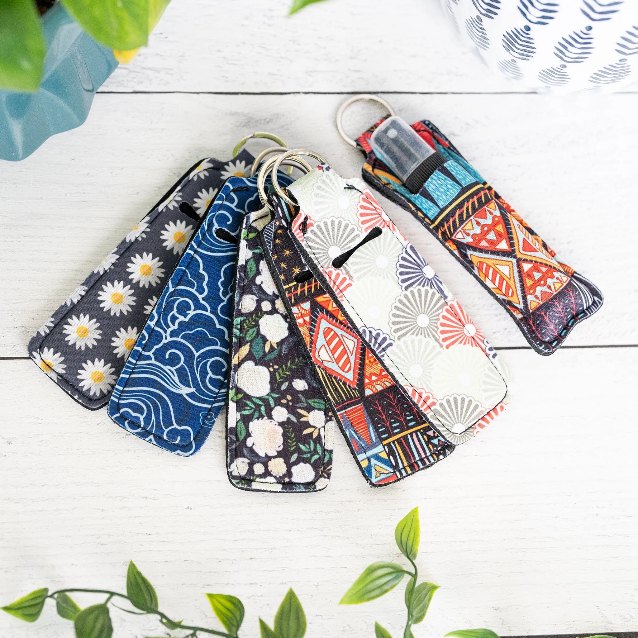 Neoprene Keychain for On Guard Sanitizing Mist