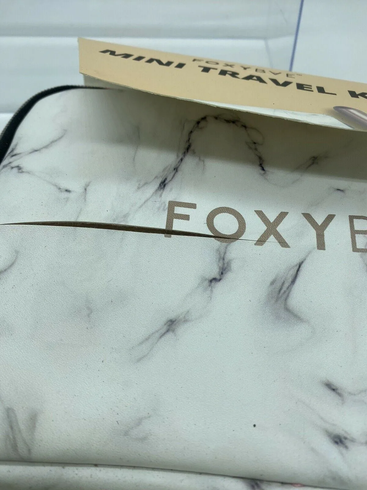 NEW FOXYBAE Blow Dryer Curling Iron Flat Iron  3pc Travel Set ROSE GOLD Pink