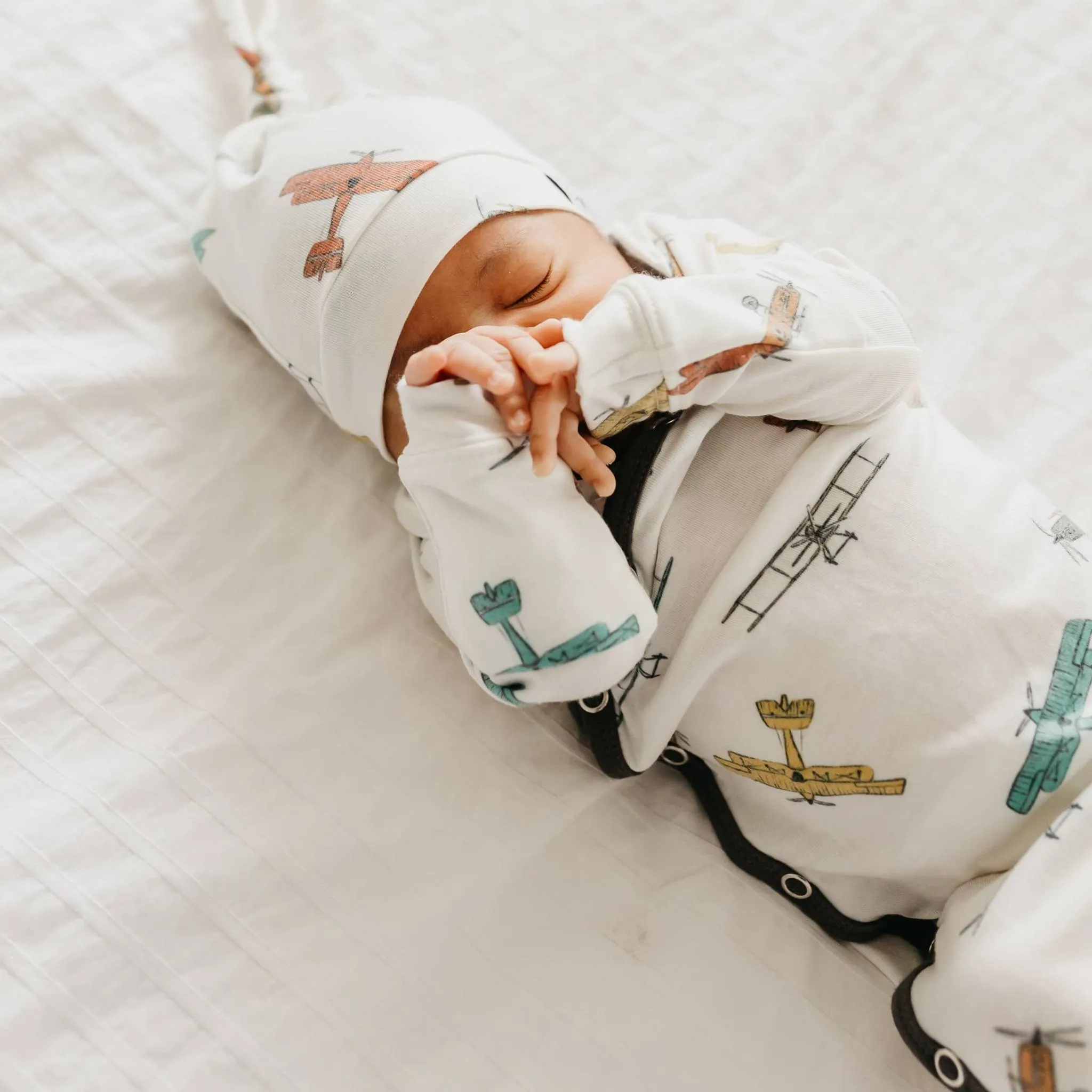 Newborn Knotted Gown - Ace