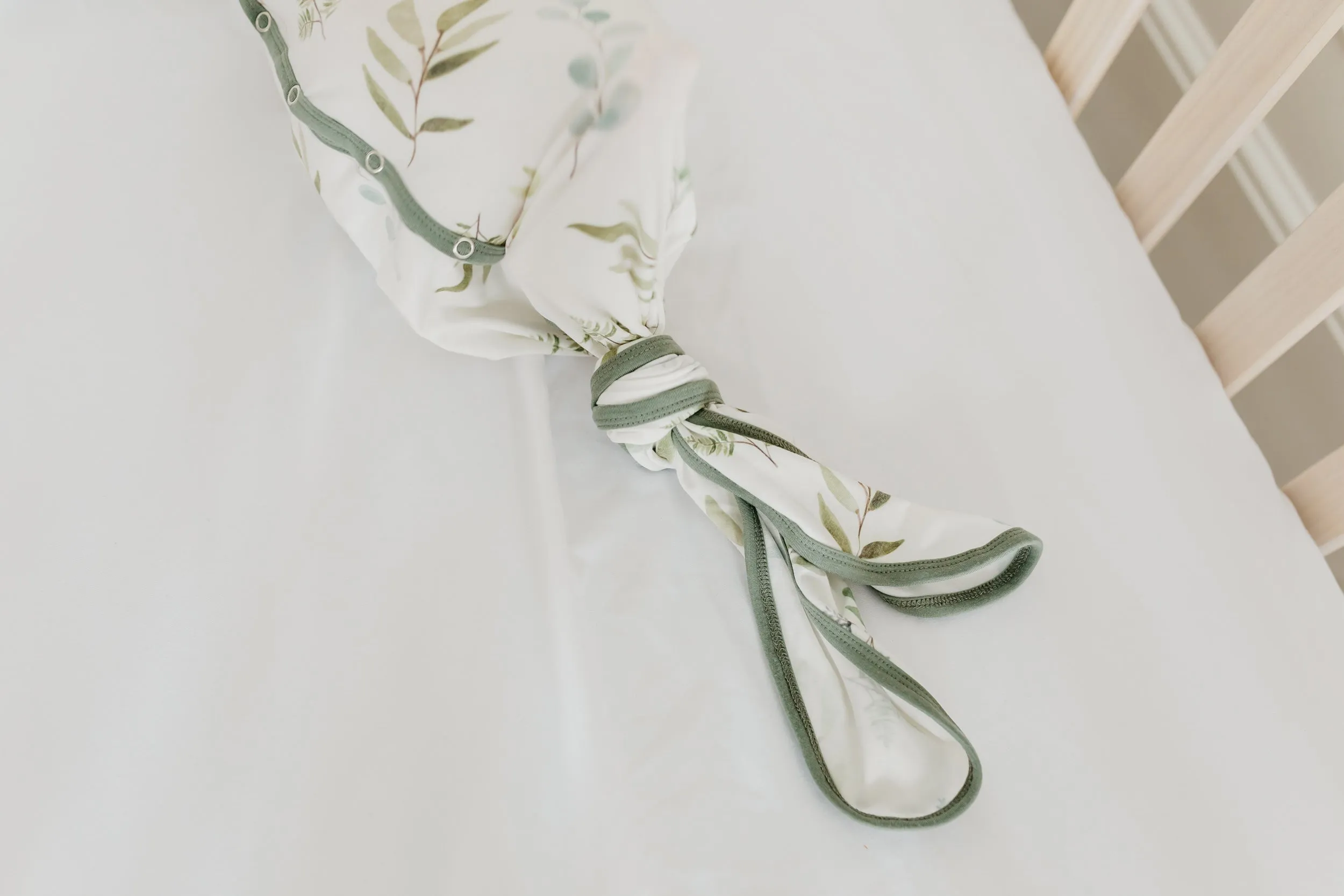 Newborn Knotted Gown - Haven