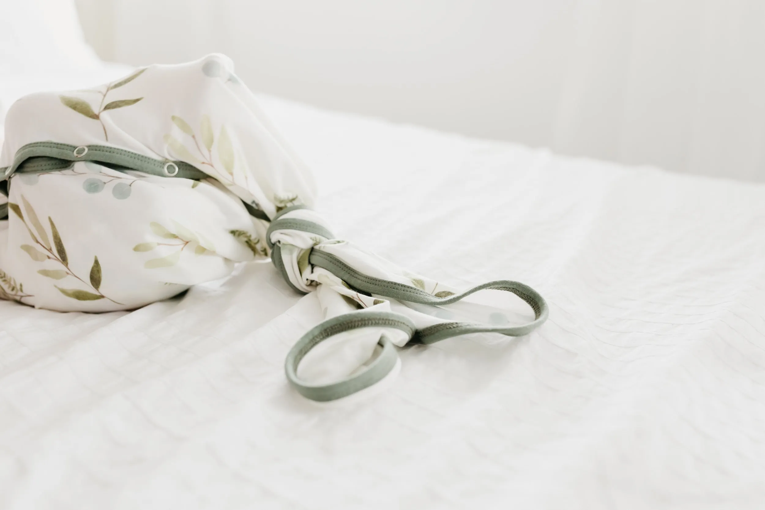 Newborn Knotted Gown - Haven