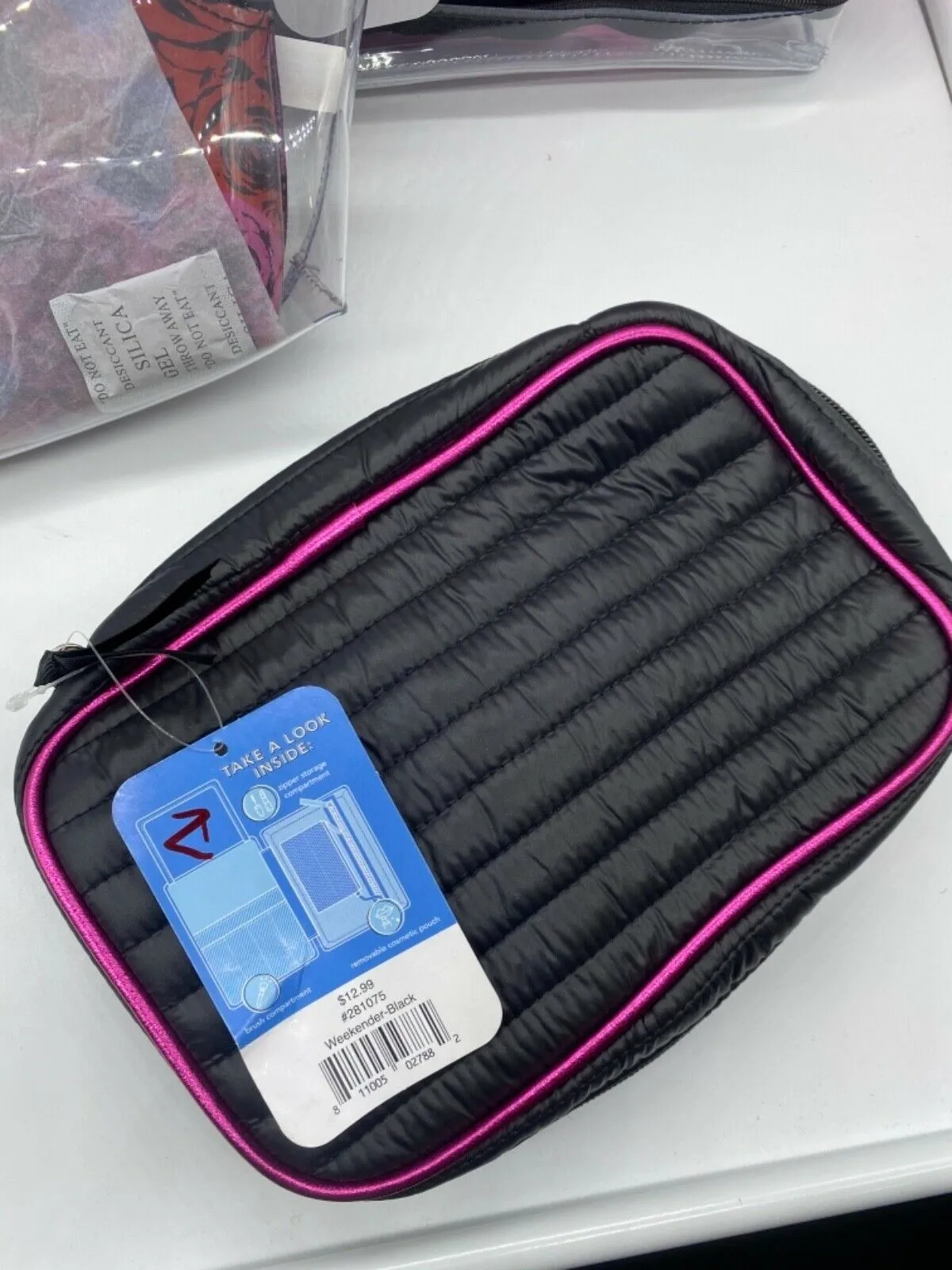 Nine To Nine Makeup Cosmetic Organizer Travel Pouch Zipper Bag YOU CHOOSE
