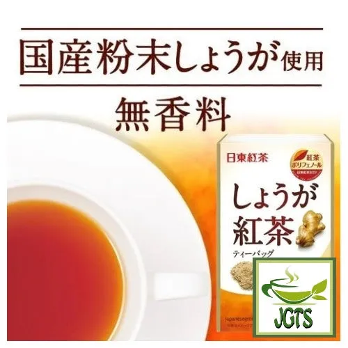 Nittoh Black Tea Ginger Tea Bags
