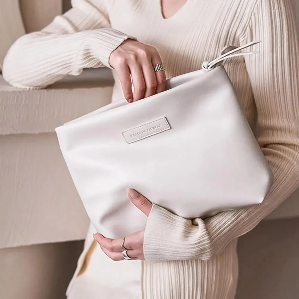 Nori | Women's Cosmetic Bag Made of PU Leather with Large Capacity
