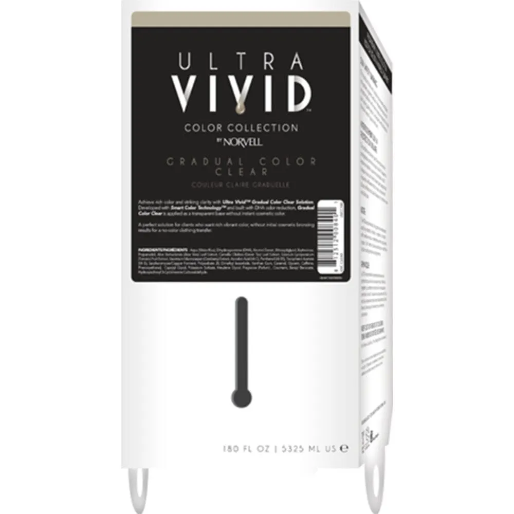 Norvell Ultra Vivid Gradual Color Clear Booth Solution / 180 fl. oz. - 5,325 mL.