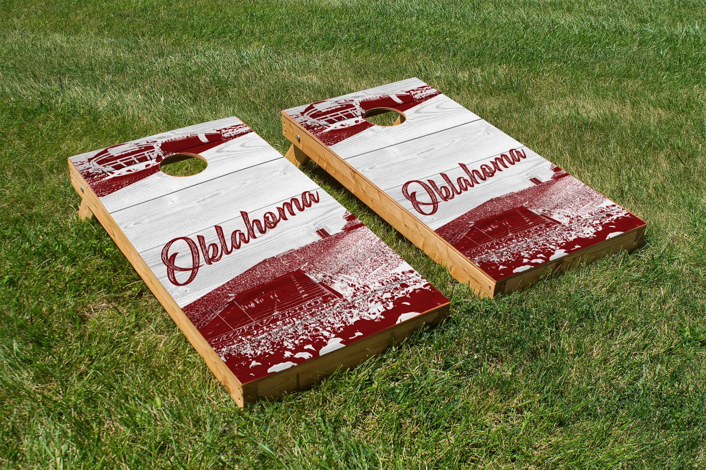 Oklahoma Sooners Stadium Skyline