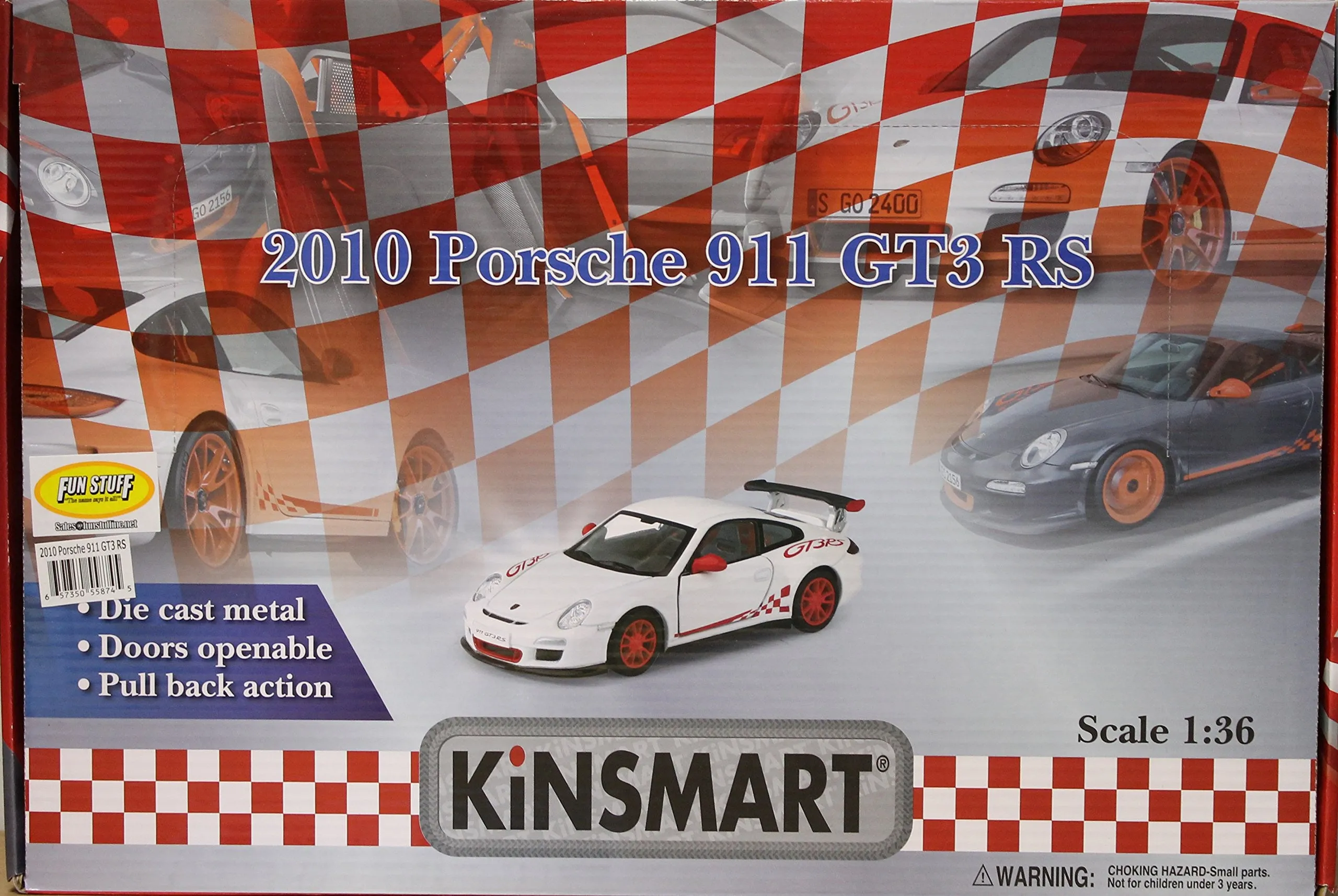 One Dozen High Quality Die Cast Model 2010 Porsche 911 GT3 RS