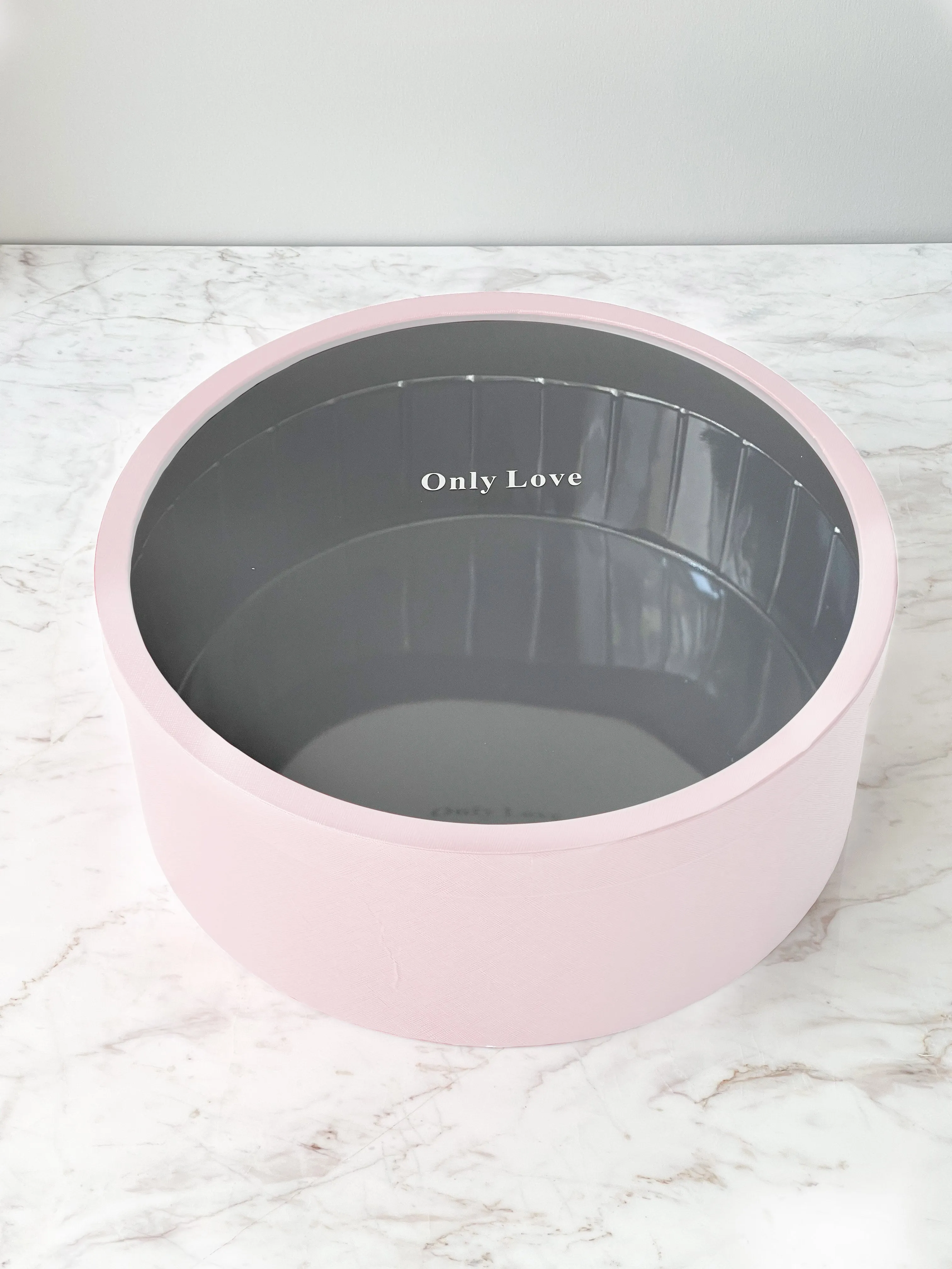 Only Love heart shape Flower Boxes in different size and color