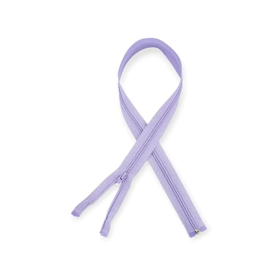 Open End Zip 166 Lilac