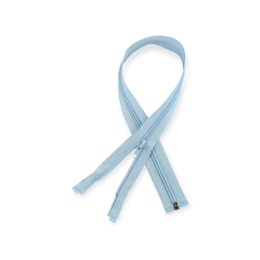 Open End Zip 182 Powder Blue