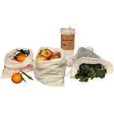 Organic Produce Bags & Bread Bag - 3 Pack