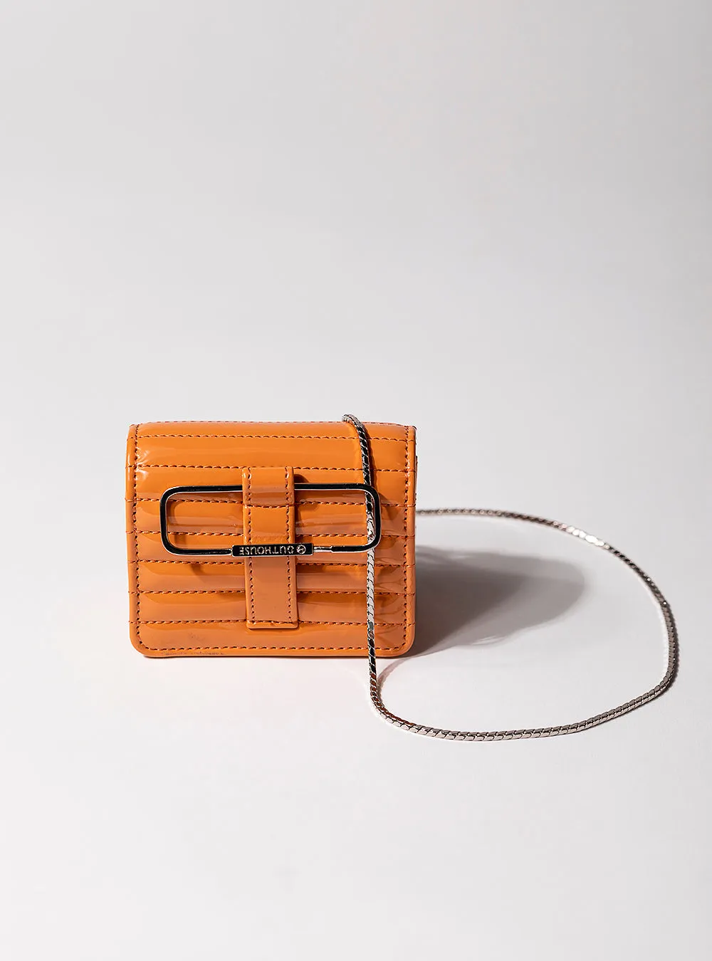 Outhouse   -   Sling Bag The Oh V Furbie - Creamsicle Orange