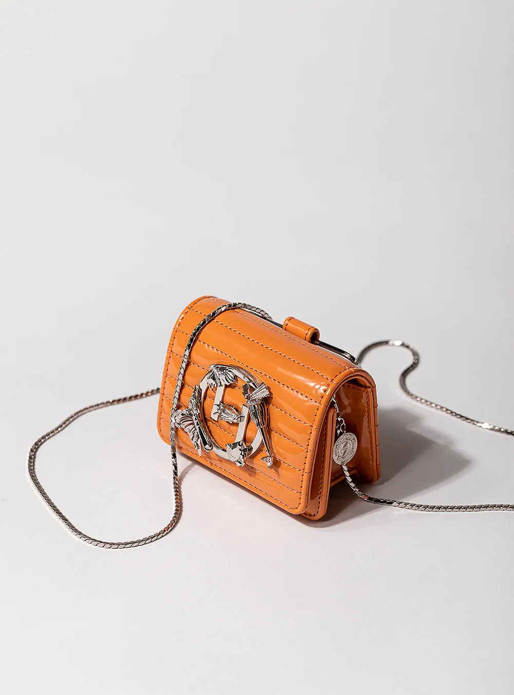 Outhouse   -   Sling Bag The Oh V Furbie - Creamsicle Orange