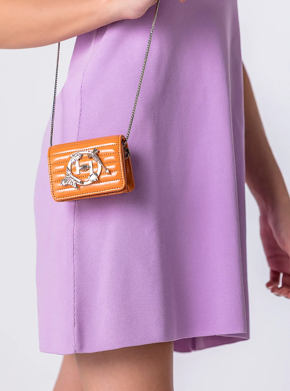 Outhouse   -   Sling Bag The Oh V Furbie - Creamsicle Orange