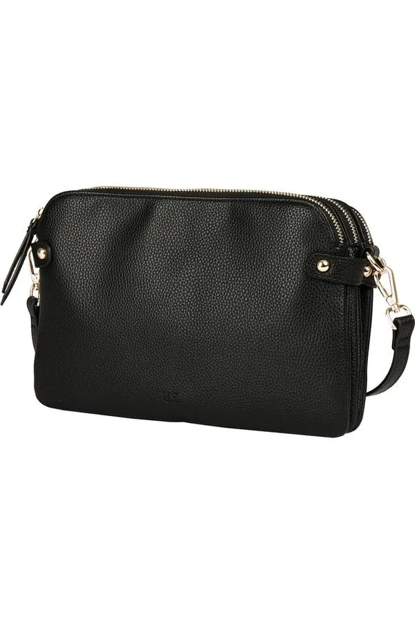 Parma Crossbody Bag Black/Gold