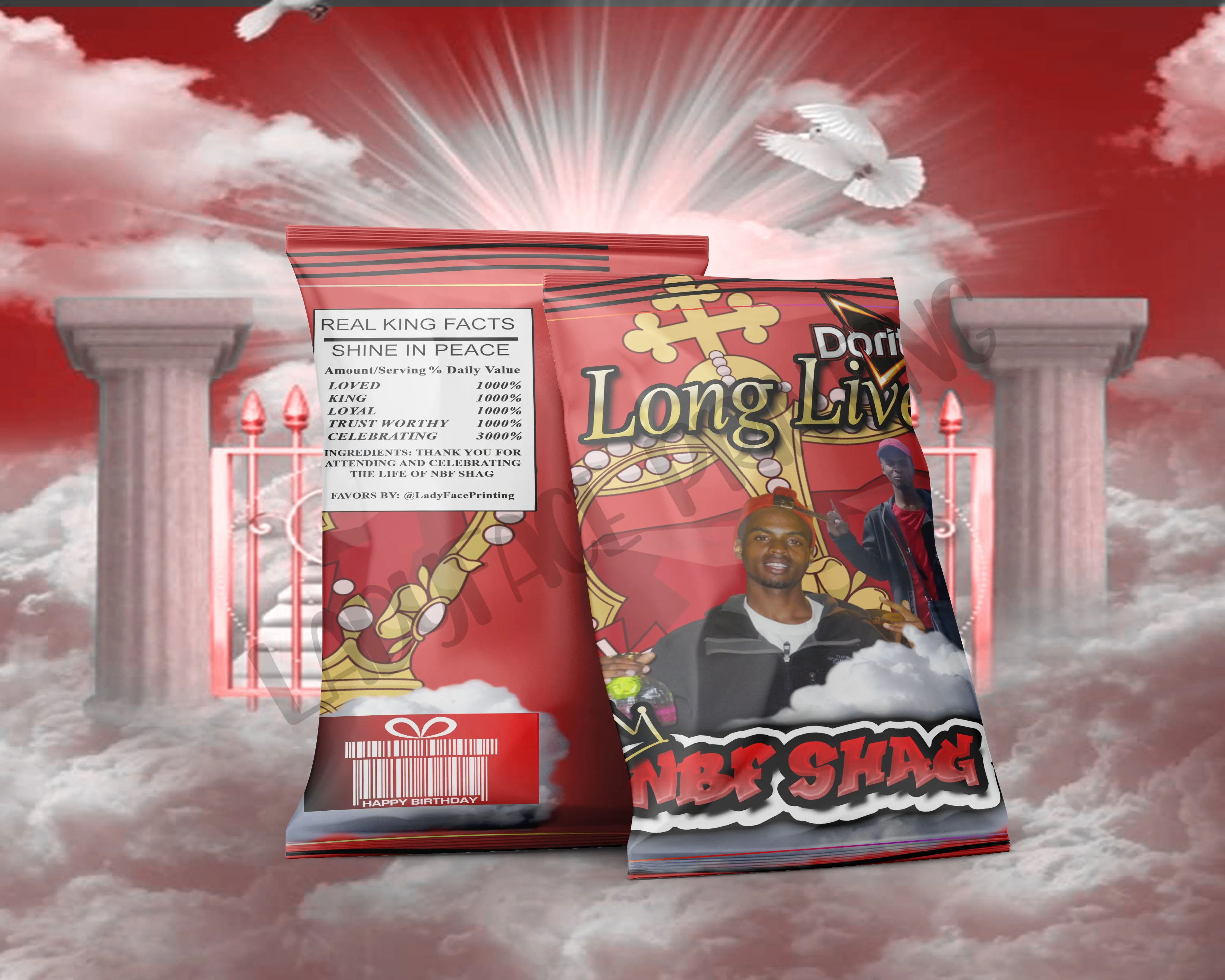Party Treats "Chip Bags"