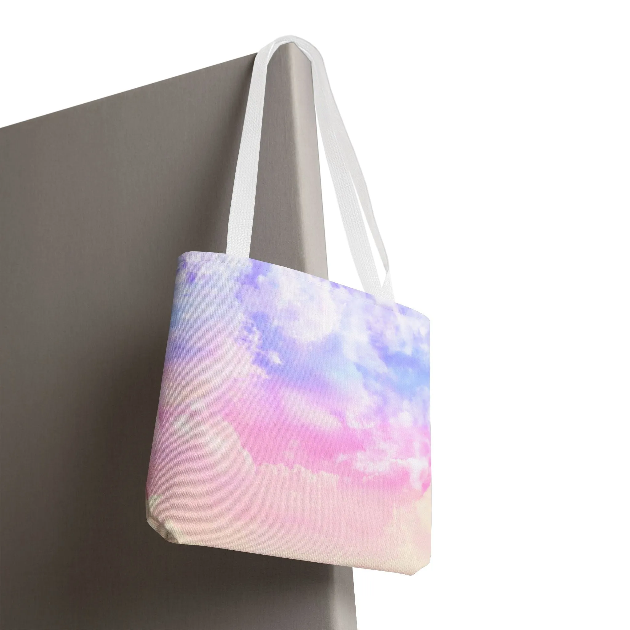 Pastel Clouds 13" x 13" Tote Bag