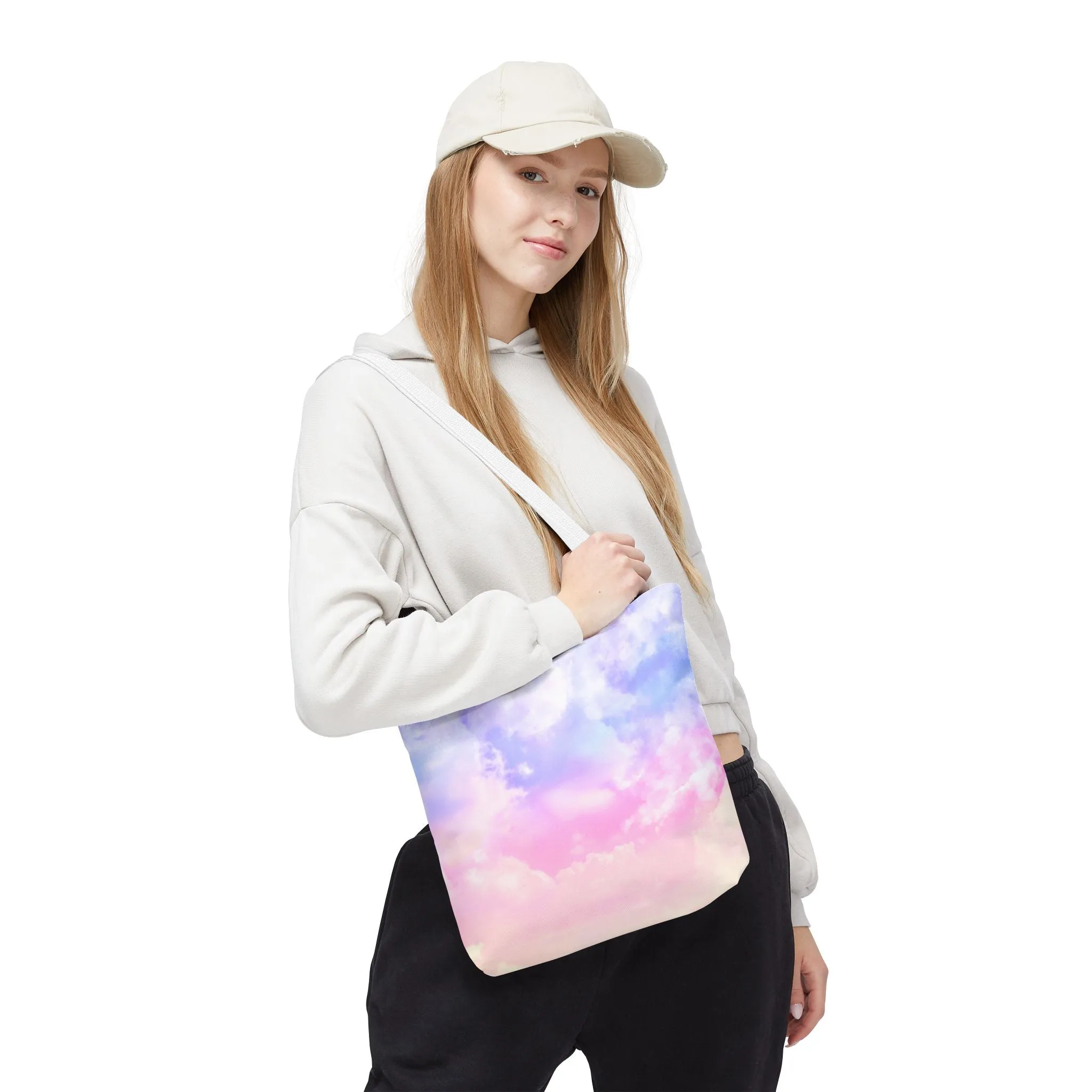 Pastel Clouds 13" x 13" Tote Bag