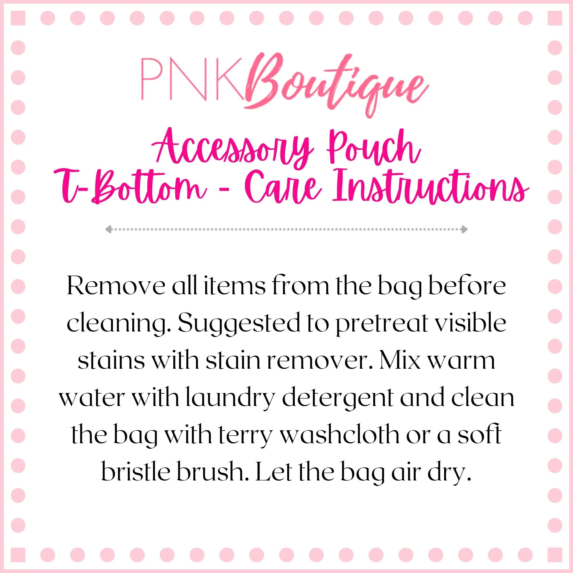 Pearls and Dove Custom Accessory Pouch w T-bottom