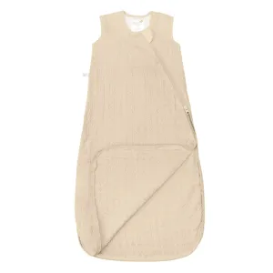 Perlimpinpin Muslin Waffle Sleep Bag 1 TOG (Curry)