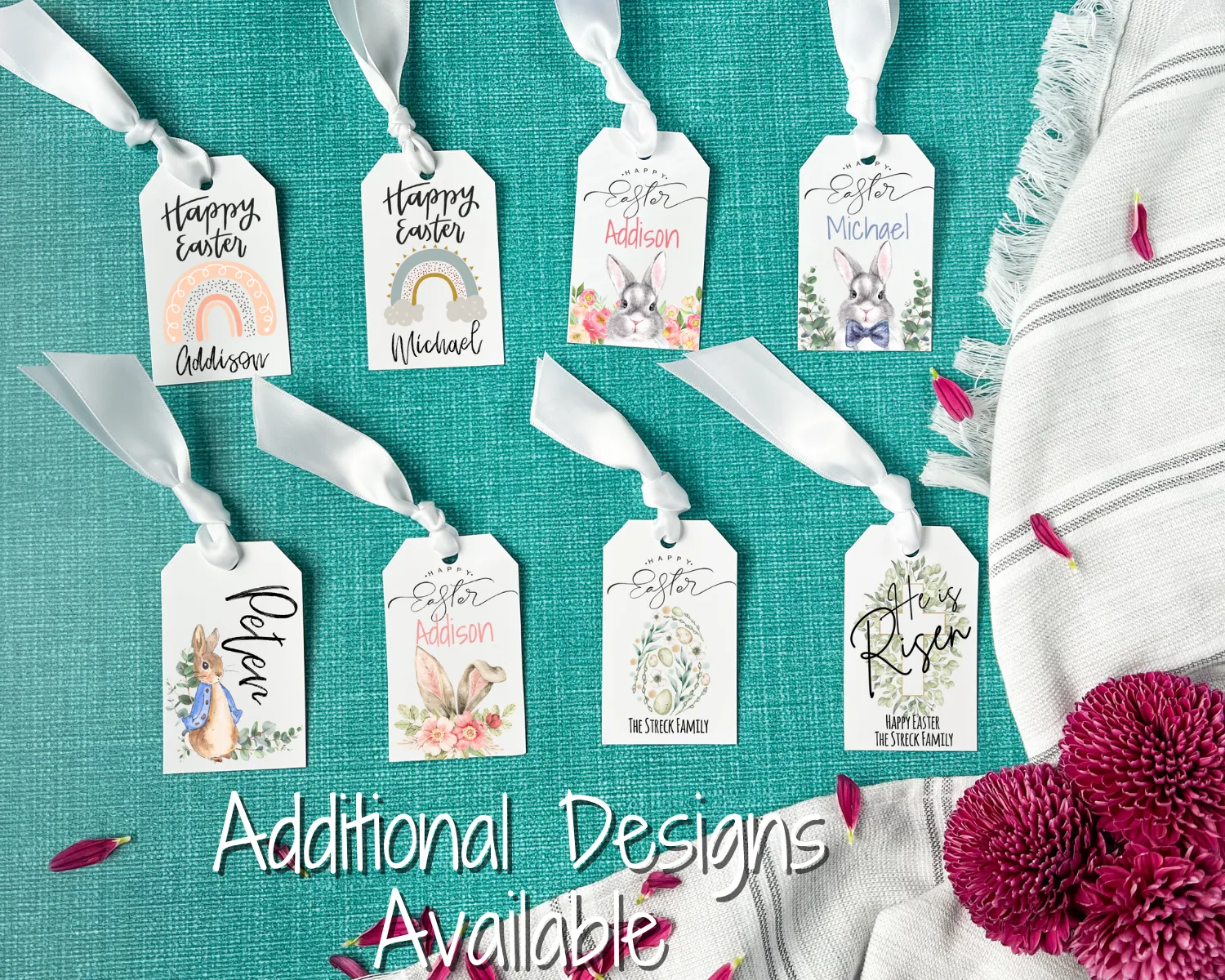 Peter Rabbit Easter Basket Gift Tag