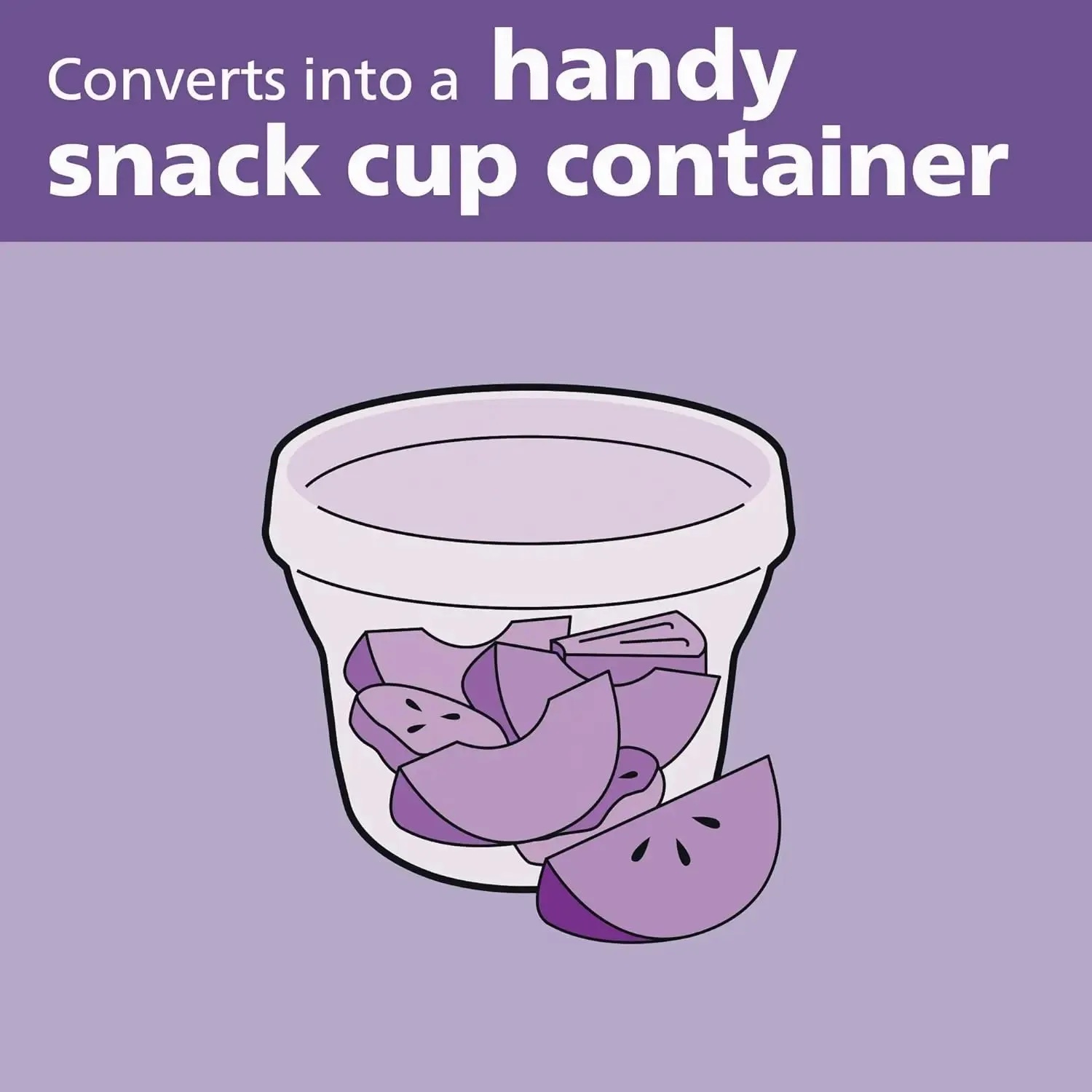 Philips AVENT Powder Formula Dispenser and Snack Cup For Unisex Baby
