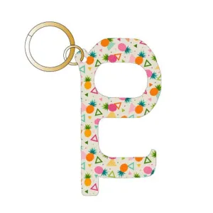 Pineapple Hands Free Key Chain and Door Opener