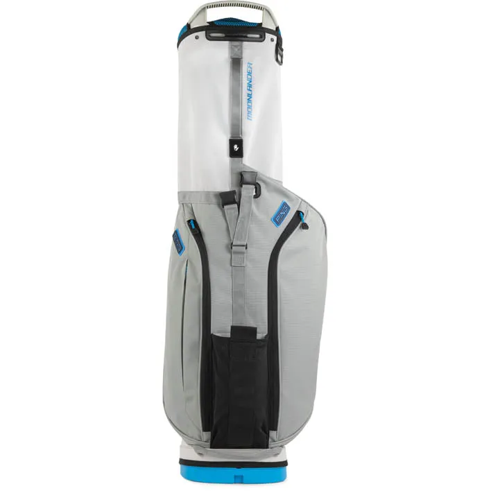 Ping Moonlander Stand Bag - Grey / Platinum / Blue