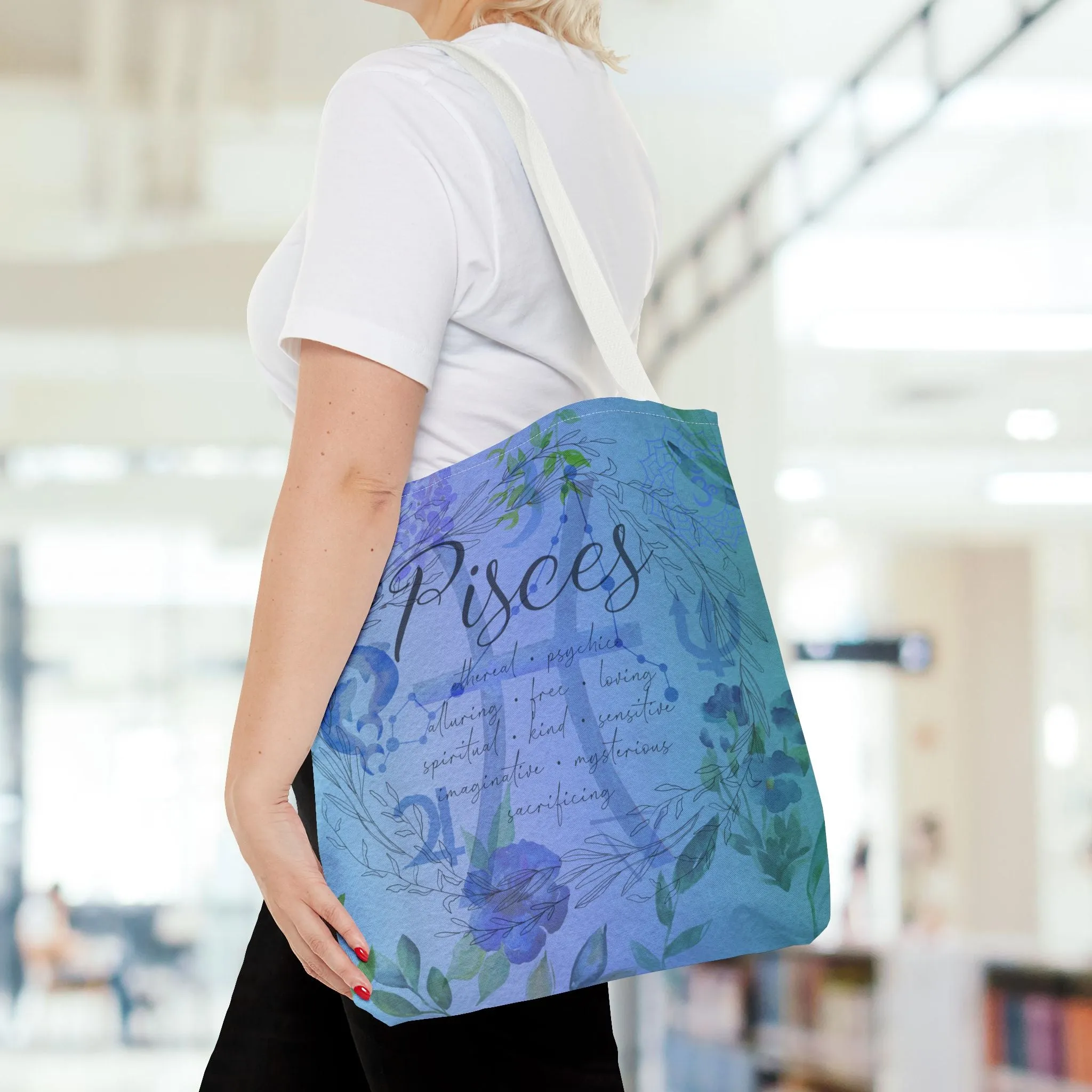 Pisces Tote Bag (AOP)