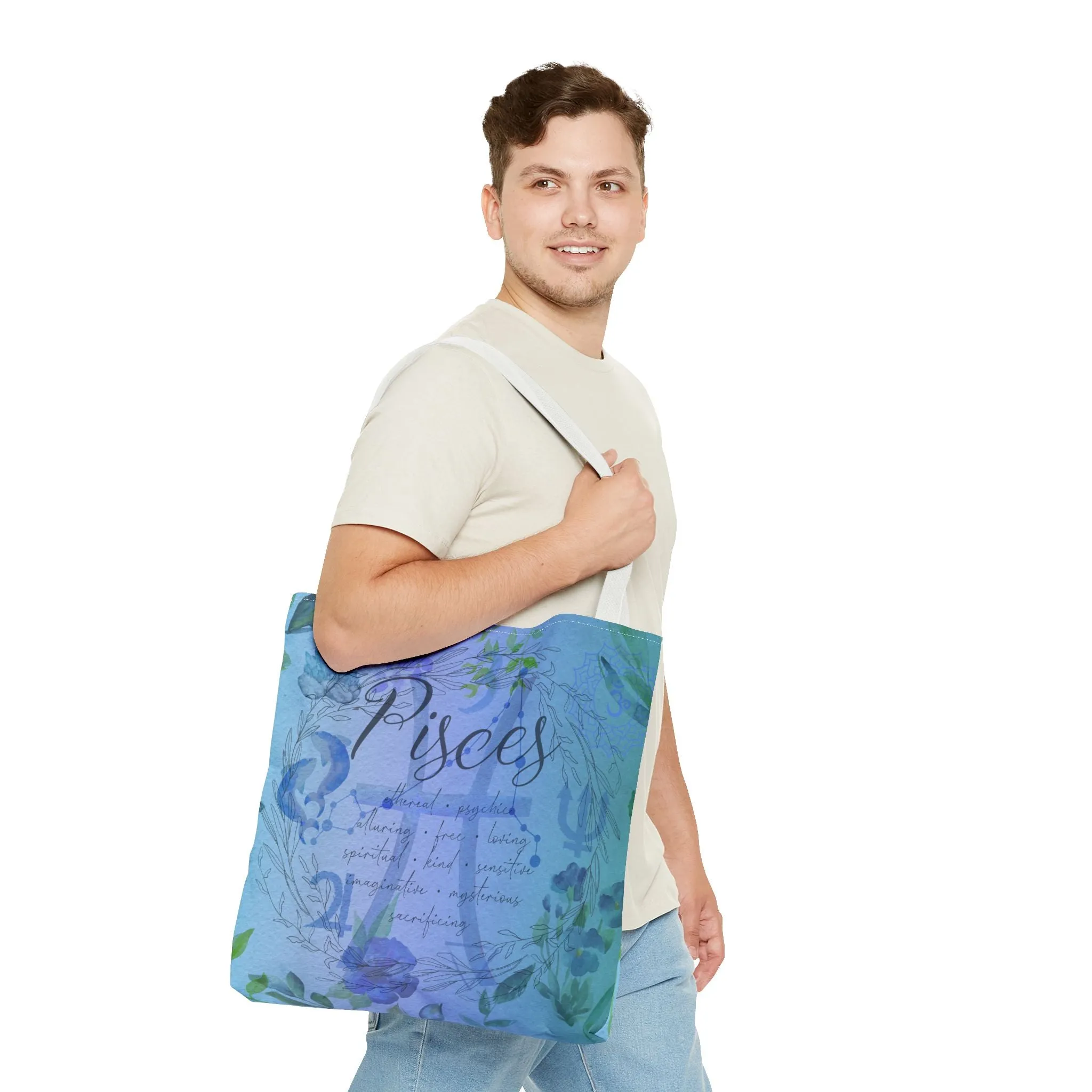 Pisces Tote Bag (AOP)
