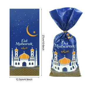 Plastic OPP Candy Cookie Bags, Ramadan Kareem Decorations, Islamic Muslim Party Supplies, Eid Al-Fitr, Ramadan Kareem Holiday Accessories, Birthday Party Supplies, Room Decor