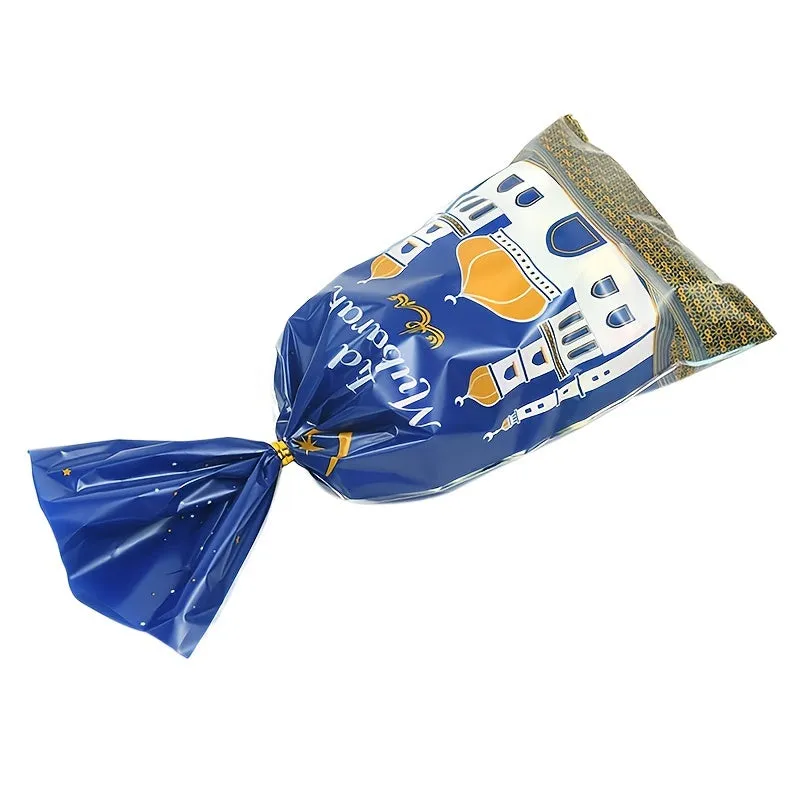 Plastic OPP Candy Cookie Bags, Ramadan Kareem Decorations, Islamic Muslim Party Supplies, Eid Al-Fitr, Ramadan Kareem Holiday Accessories, Birthday Party Supplies, Room Decor