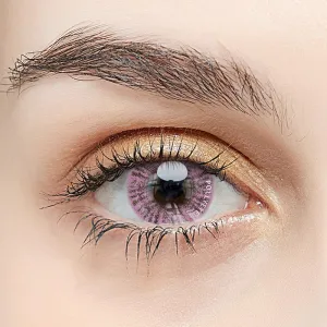 Pollyeye Medusa Pink Colored Contact Lenses