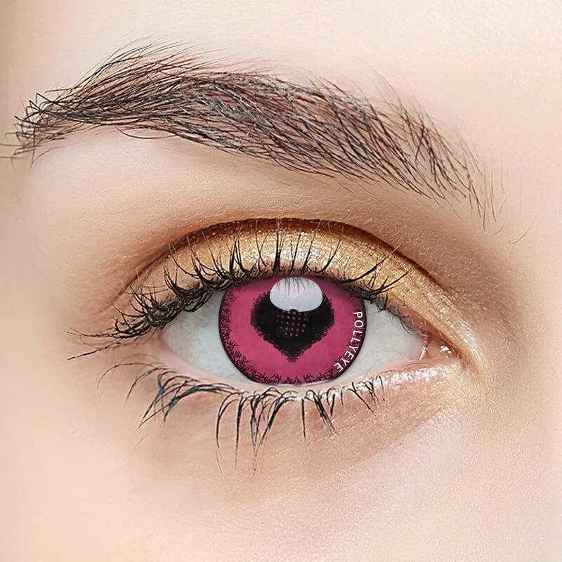 Pollyeye Mutant Sweet Heart Colored Contact Lenses
