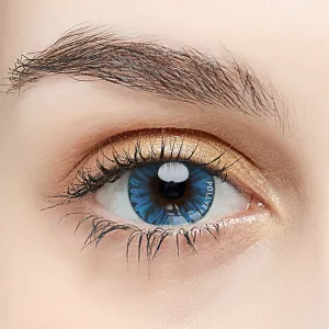 Pollyeye SunKiss Blue  Colored Contact Lenses