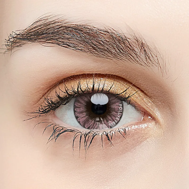 Pollyeye SunKiss Pink  Colored Contact Lenses